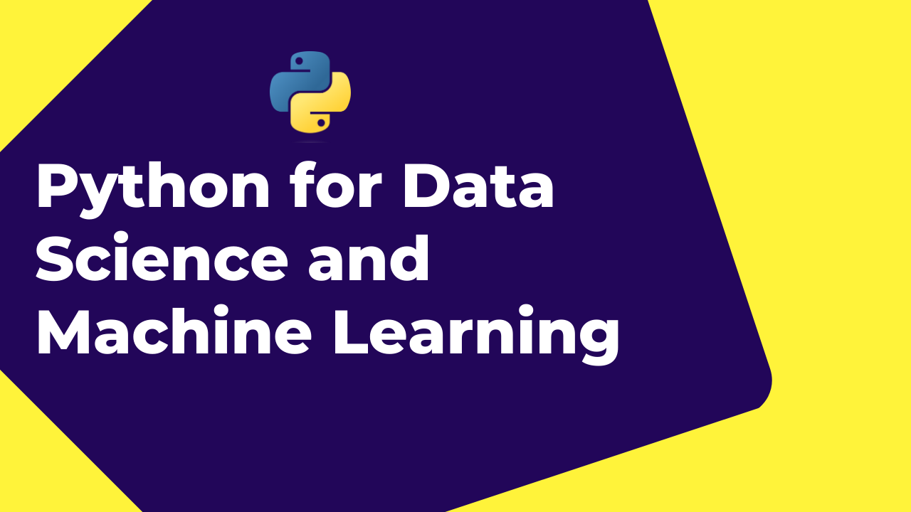 Data Science and Machine Learning with python